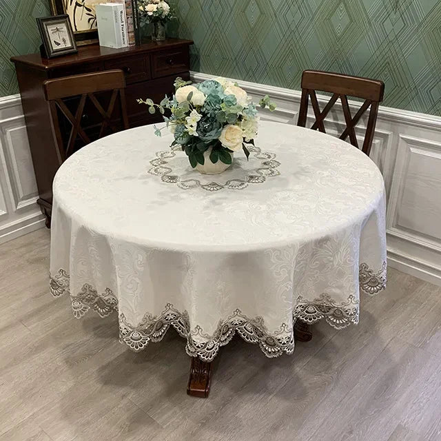 Elegant Lace Dining Table Cover