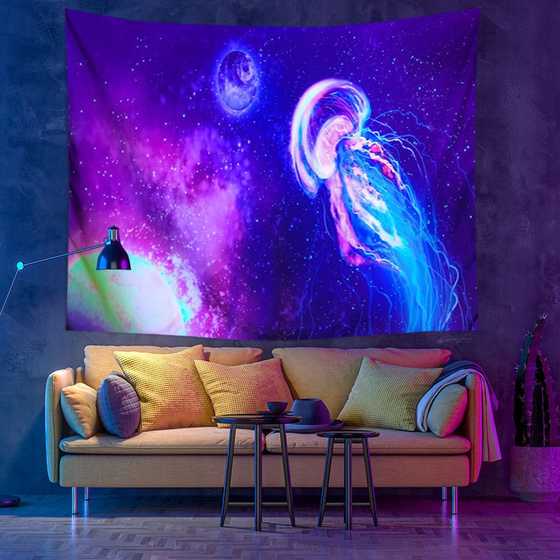 Vibrant Glow Wall Hanging Tapestry