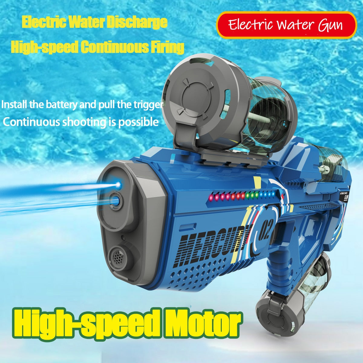 Fesara Aqua Blast Automatic Water Pistol