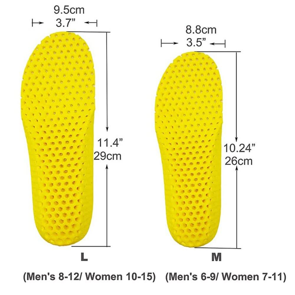 Comfort Insoles for Minimalist Shoes with Cushioning