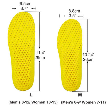 Comfort Insoles for Minimalist Shoes with Cushioning
