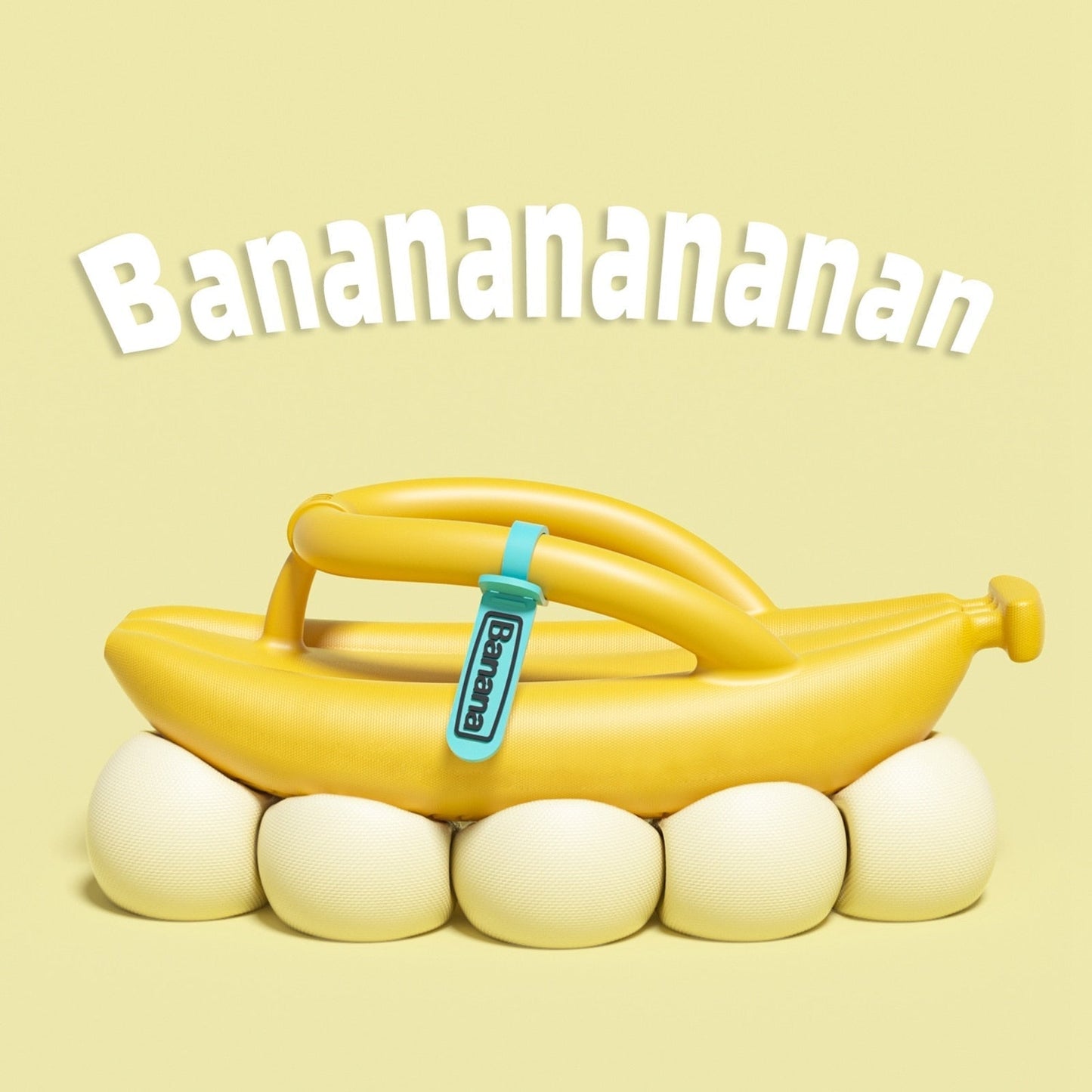 Soft Foam Banana Slip On Sandals