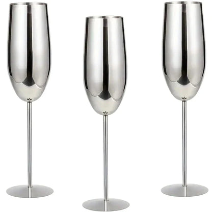 Durable Metal Drinking Glasses (Set of 6) - Fesara