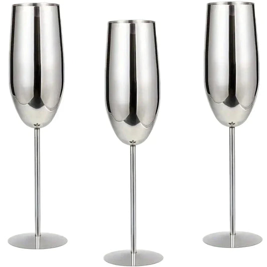 Durable Metal Drinking Glasses (Set of 6) - Fesara