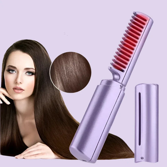 Fast Ionic Hair Straightener Brush - Fesara