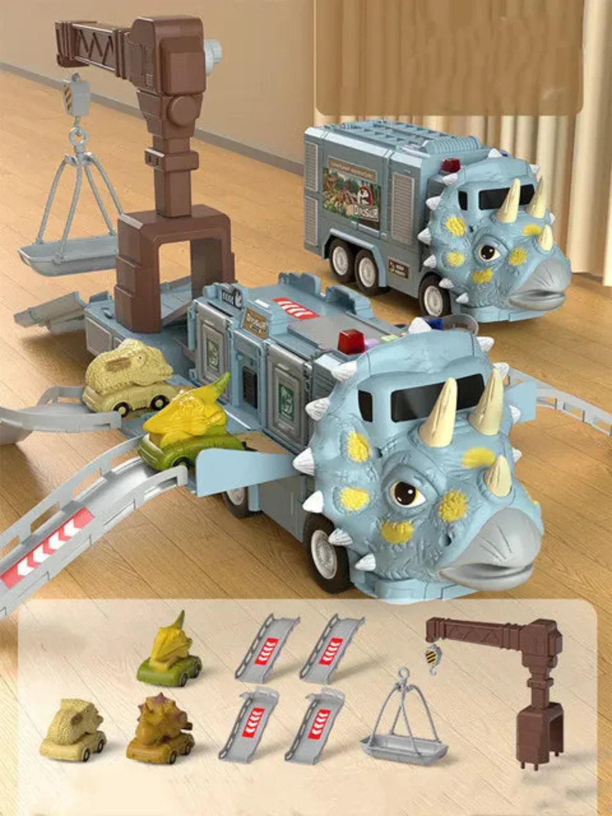 Cool Dino Toy Truck Set