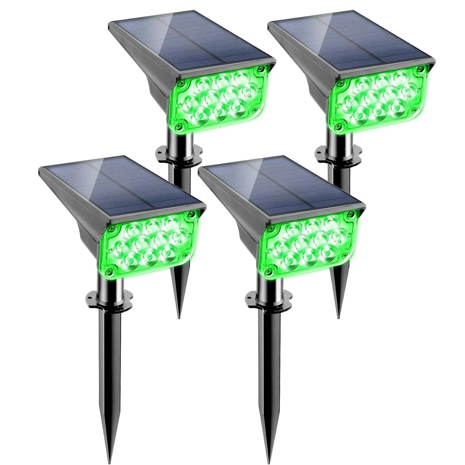 Outdoor Solar Powered Garden Lights Set of 4 - Fesara