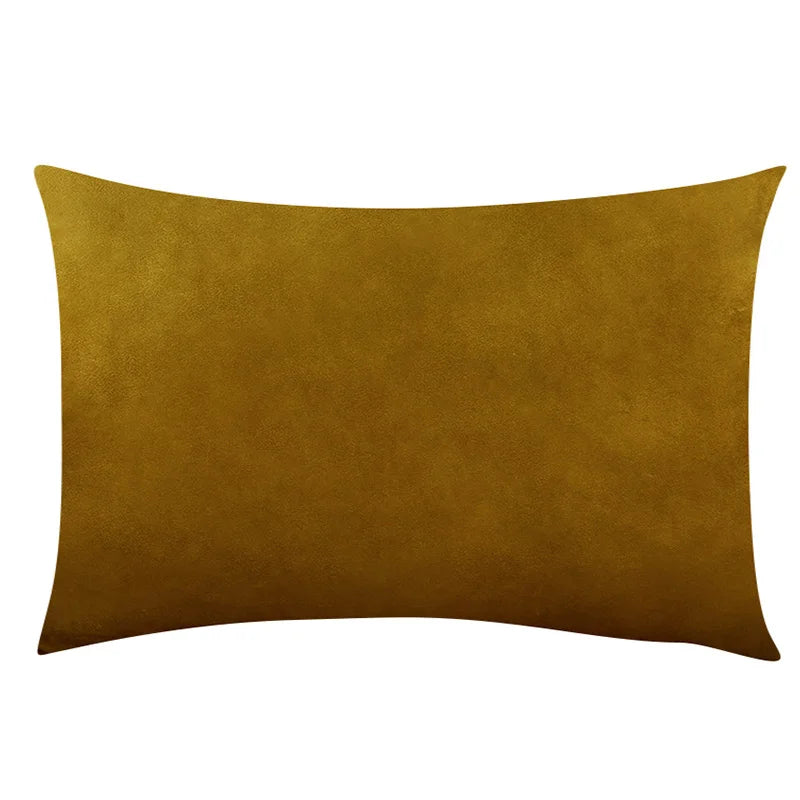Soft Velvet Pillow in Bright Pastel Shades