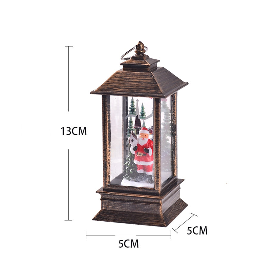 Vintage Small Holiday Lantern