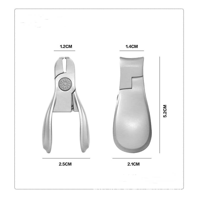 Compact Easy Use Stainless Steel Nail Cutter