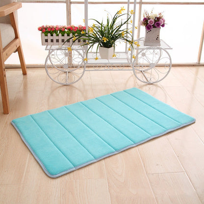 Plush Anti Slip Bathroom Floor Mat