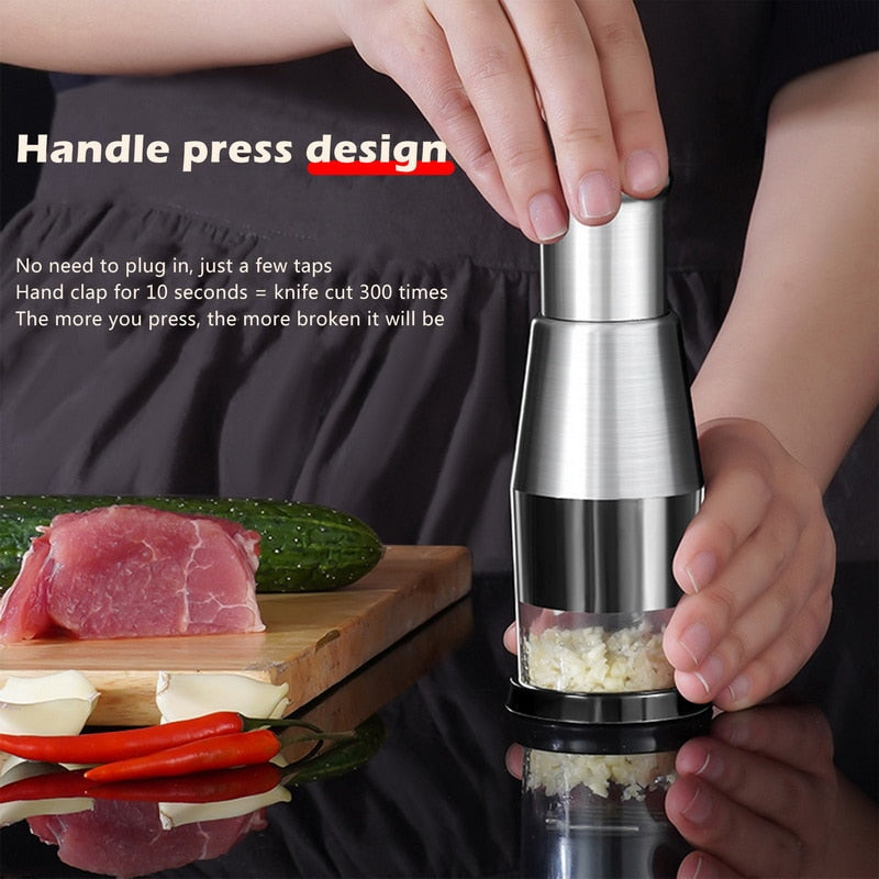 Portable Easy Food Chopper Slicer