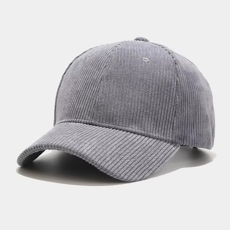 Classic Corduroy Baseball Cap Adjustable Fit