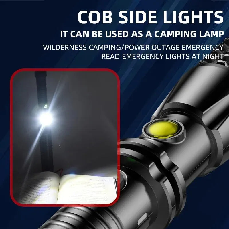 Tough LED Flashlight Survival Kit