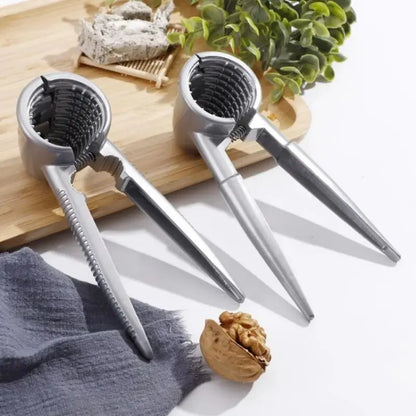 Premium Metal Nutcracker for Nuts and Seeds