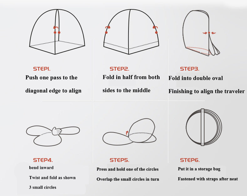 Portable Folding Insect Bed Canopy