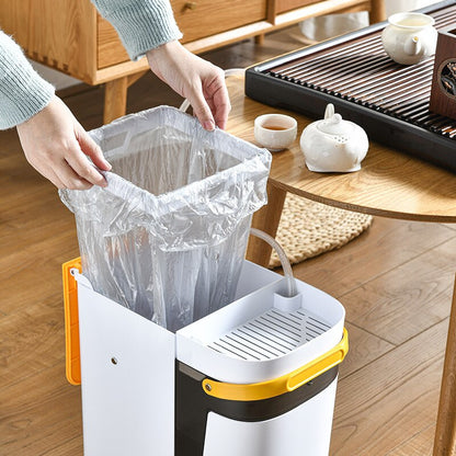 Dual Compartment Indoor Recycling Bin