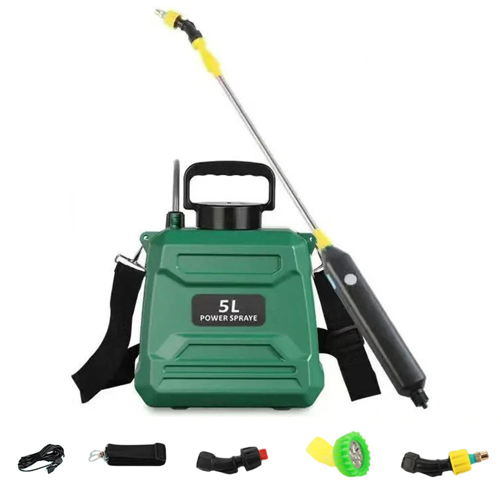 Portable 5L Garden Sprayer with Adjustable Nozzle - Fesara