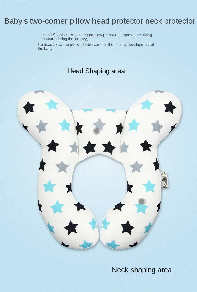 Soft Baby Head Support Pillow for Car Seat and Stroller