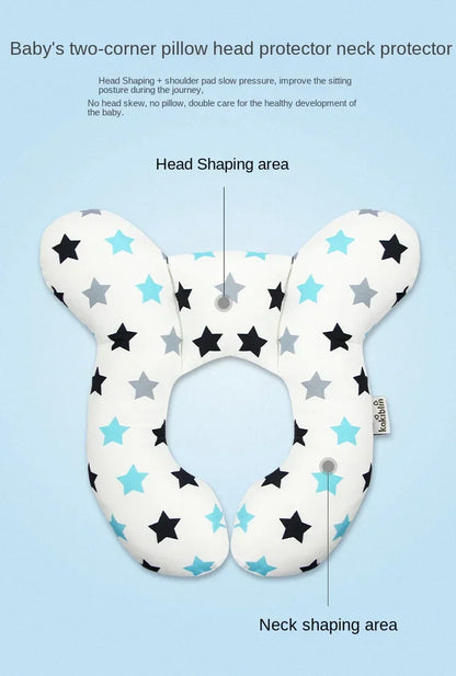 Soft Baby Head Support Pillow for Car Seat and Stroller