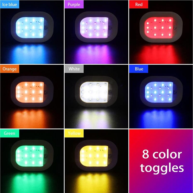 Colorful Car Interior RGB Roof Lighting Kit
