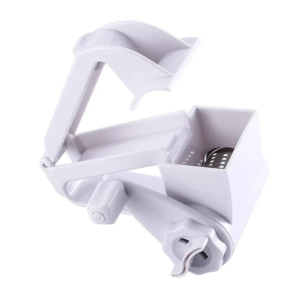 Easy Use Manual Cheese Grater with Stainless Steel Drum