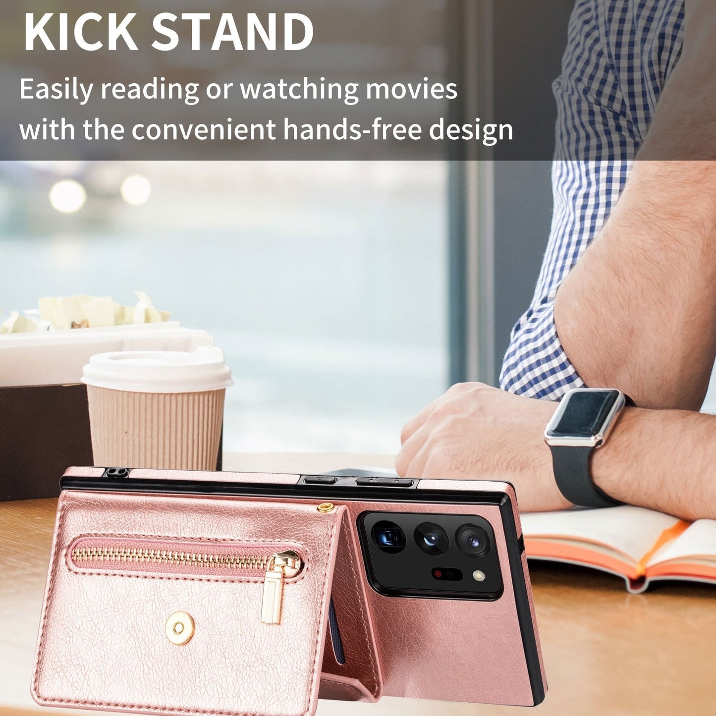 Soft Protective Phone Wallet Case