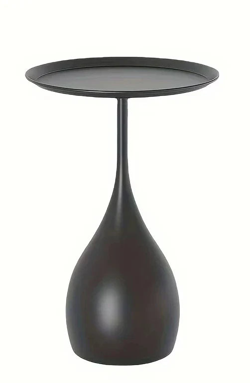 Compact LED End Table with Modern Space Saving Design