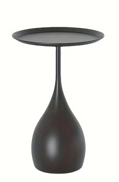 Compact LED End Table with Modern Space Saving Design
