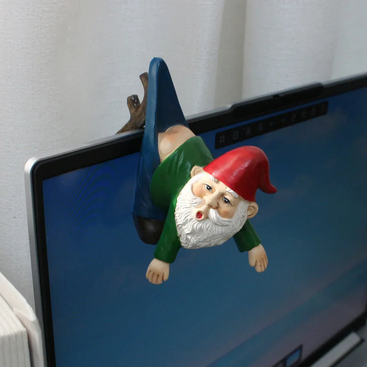 Quirky Garden Gnome Planter Holder with Jeans