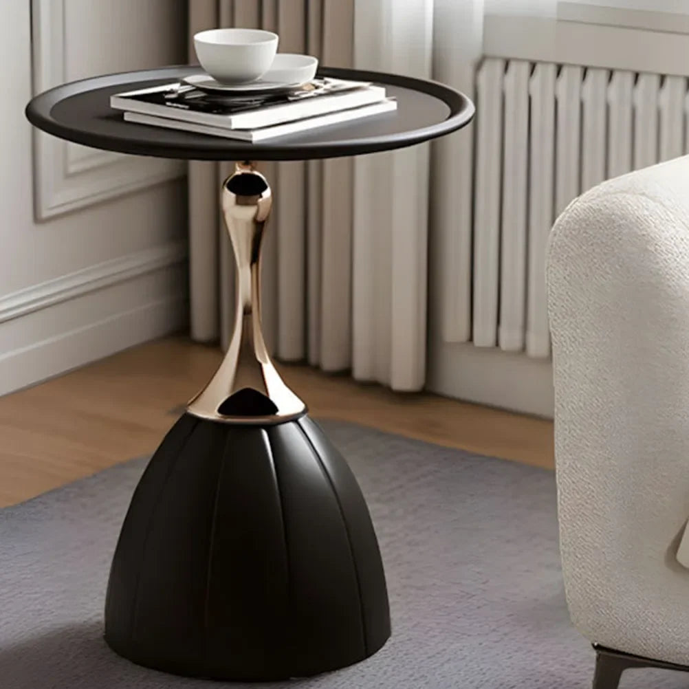 Modern Wooden End Table in Nordic Style