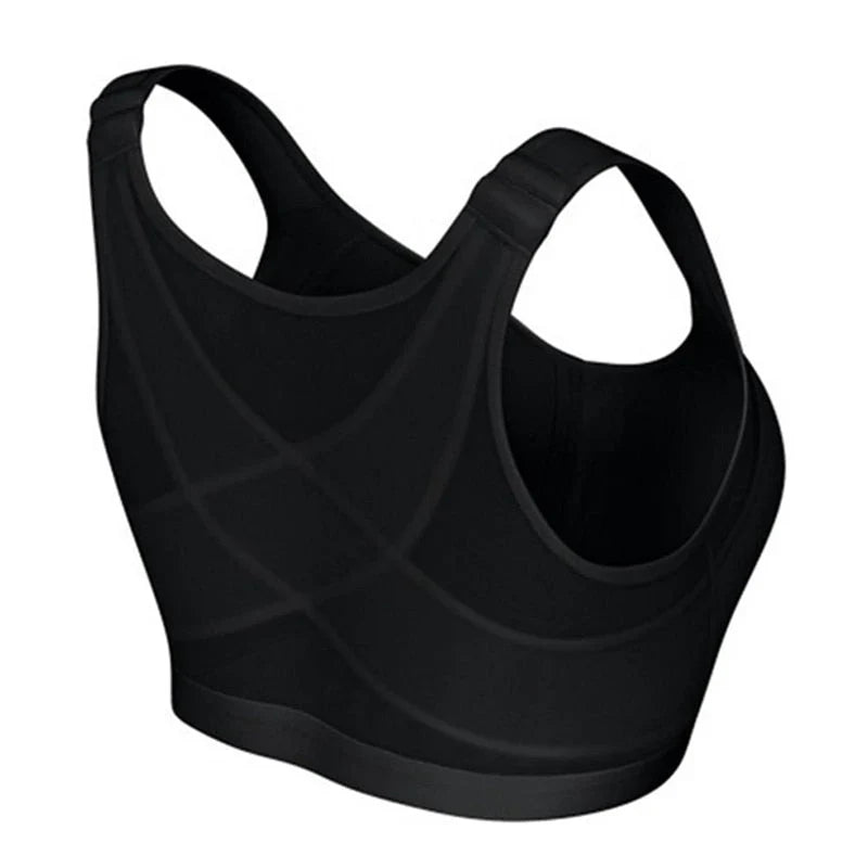 Supportive Sports Bra for Women with Adjustable Straps