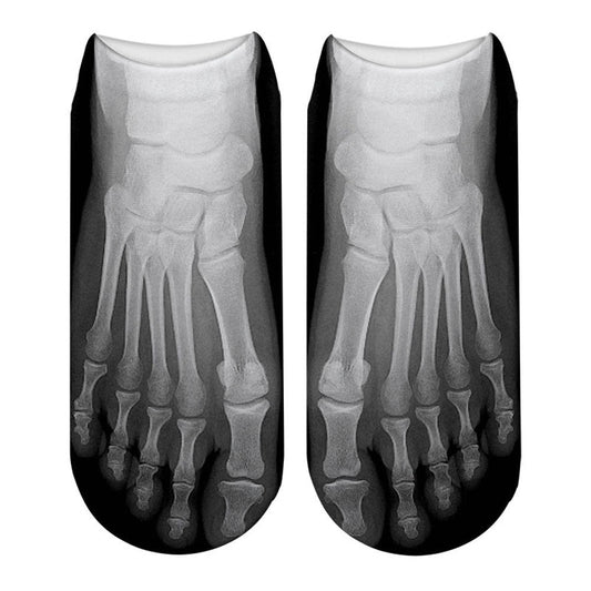 Quirky 3D Design Novelty Ankle Socks - Fesara