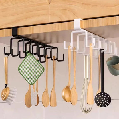 Sturdy Metal Hooks for Kitchen & Coat Storage