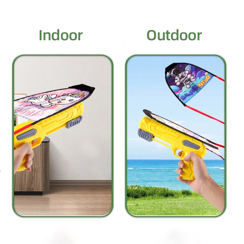 Fun Kids Flying Kite Launcher Toy