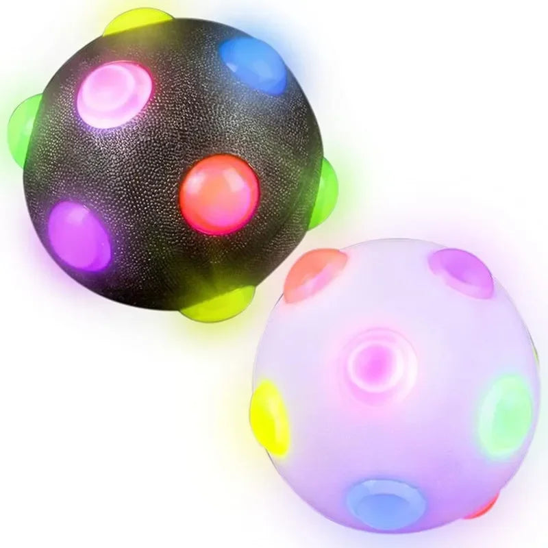 Fun Pet Glow Ball Toy with LED Light
