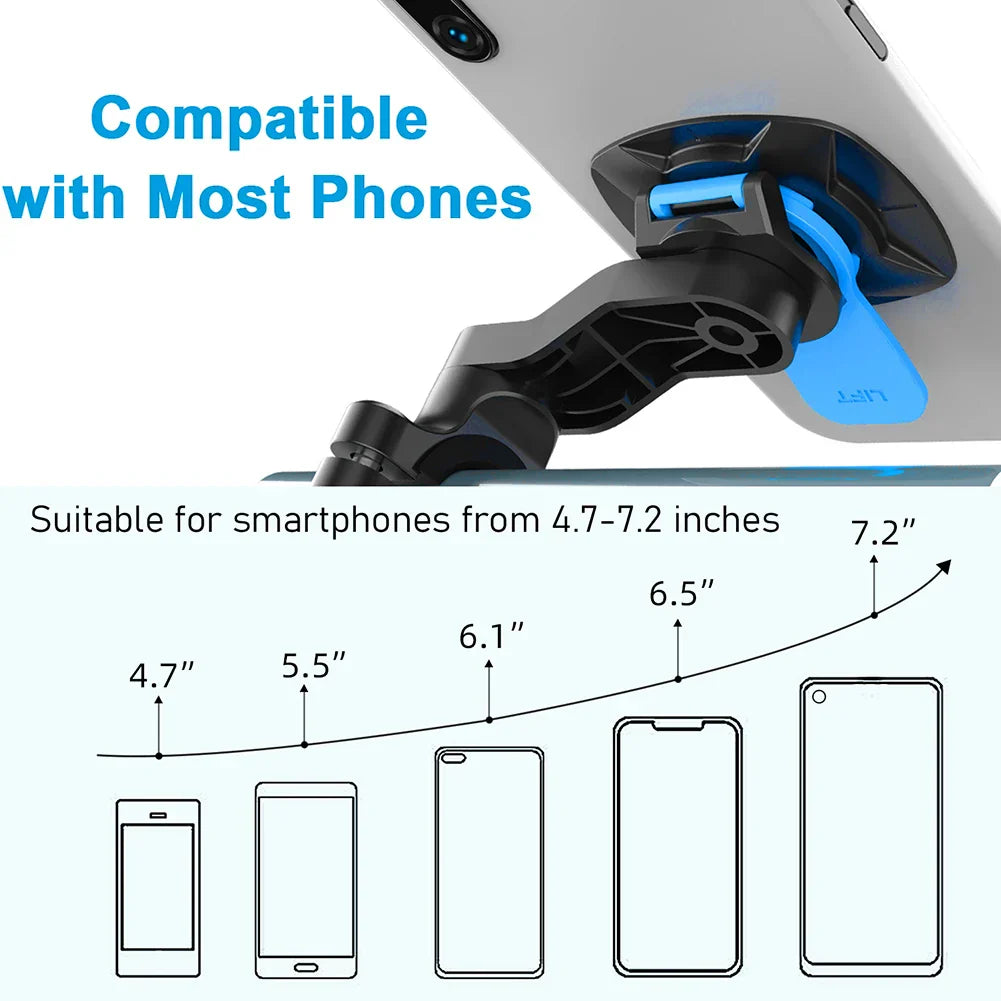 Durable Bike Phone Mount for 4.7-7.2 Phones