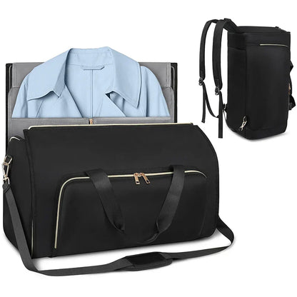 Versatile 3-in-1 Foldable Travel Backpack Bag