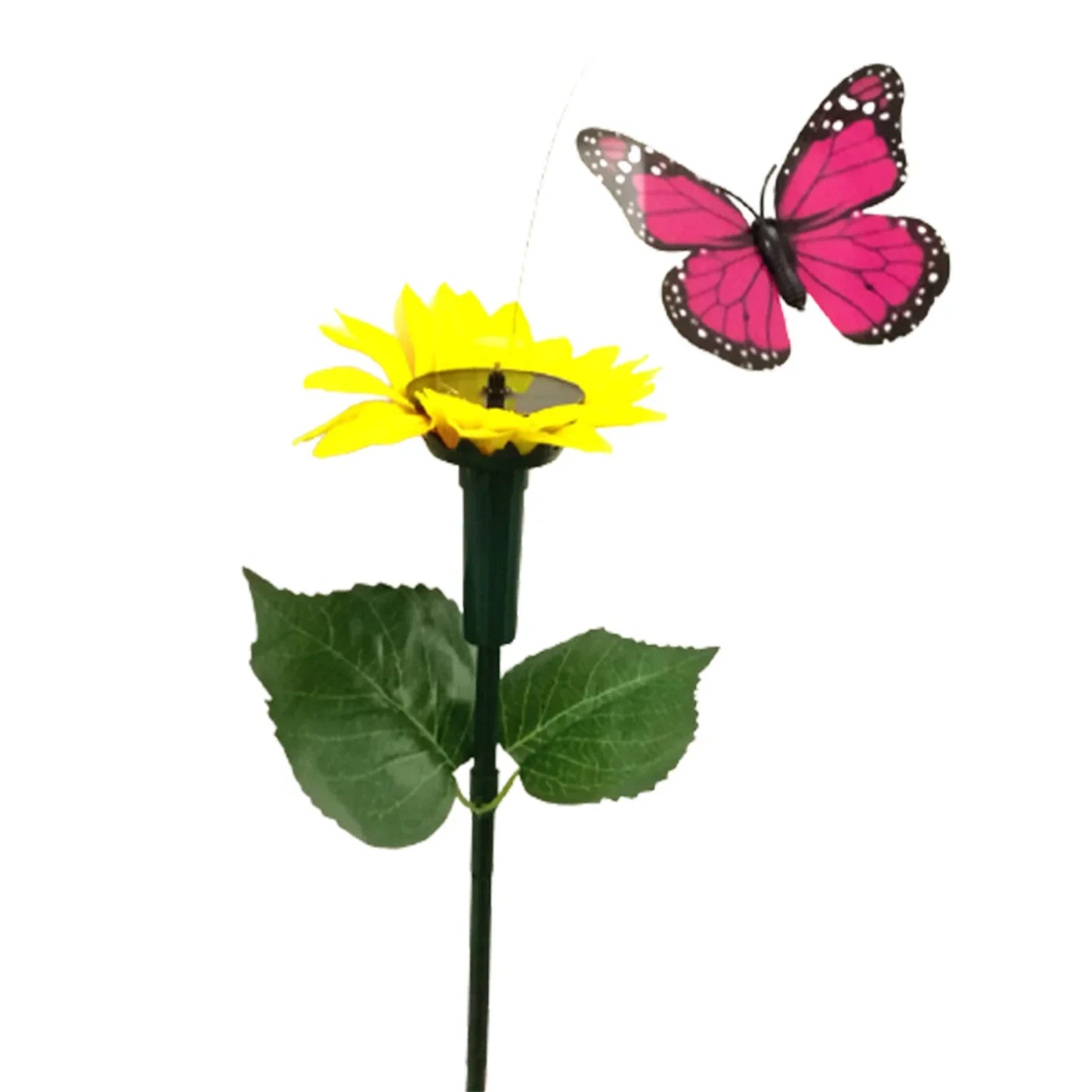 Colorful Solar Flower Garden Decoration Stake