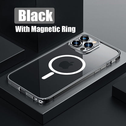 Strong Metal Phone Case with Magnetic Closure