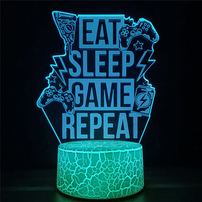 Fesara Cool LED Gaming Bedside Lamp