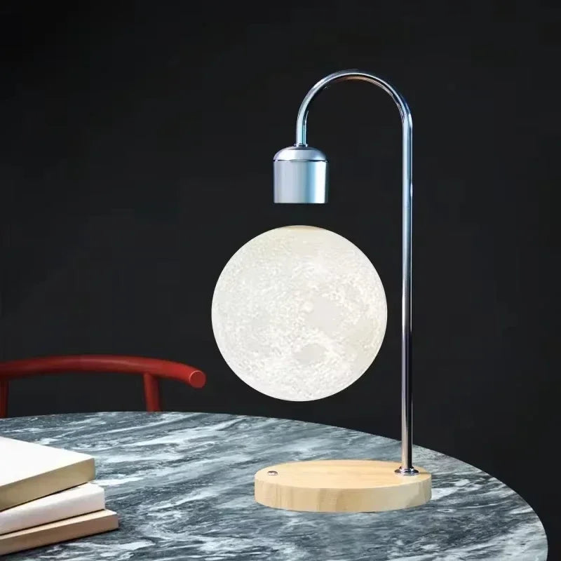 Floating LED Moon Light with Wireless Charging Base