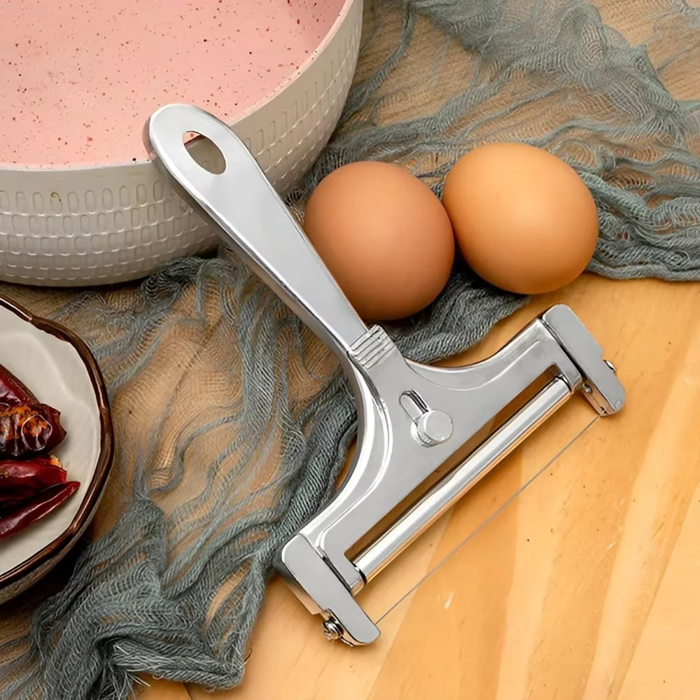 High Quality Metal Cheese Cutter with Adjustable Slice Control