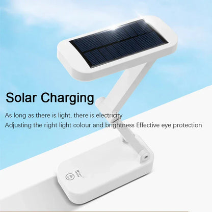 Portable Solar Dimmable Desk Lamp