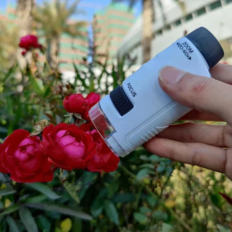 Portable Kids Microscope Kit