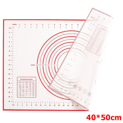 Easy Bake Non-Stick Silicone Mat with Measurement Guide