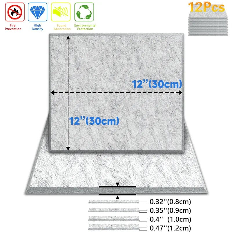 Green Sound Absorbing Insulation Panels