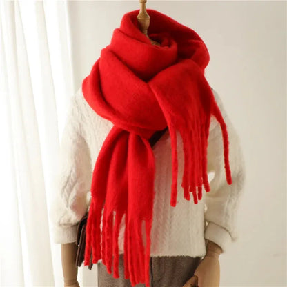 Cozy Solid Color Fesara Throw Blanket