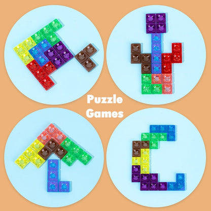 Fun Learning 3D Math Puzzle Toy for Kids