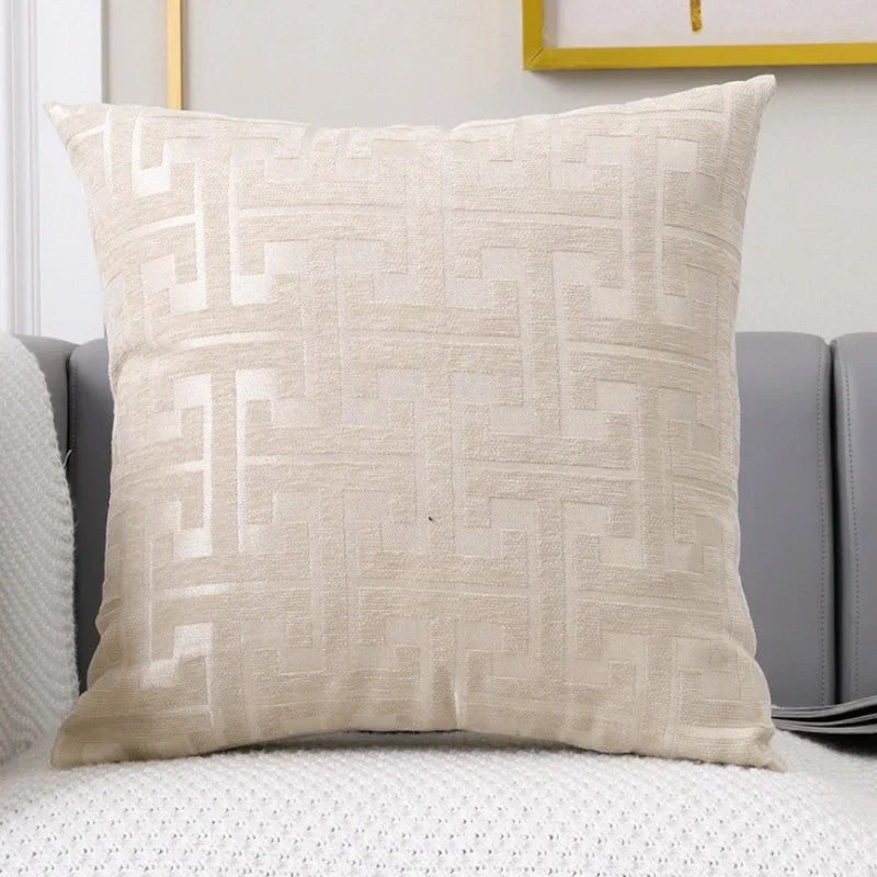 Decorative Stitched Pillow Cover for Home Decor